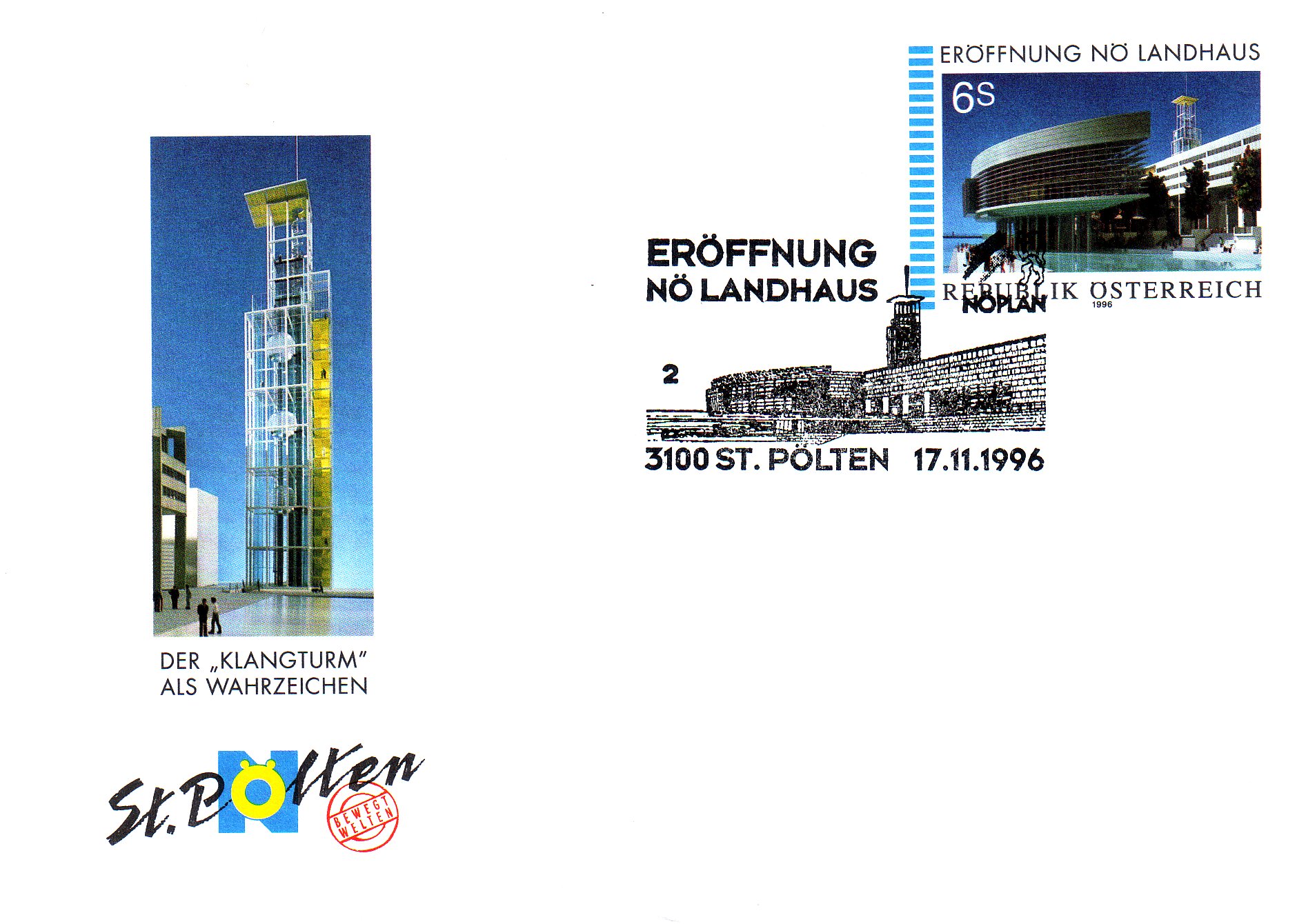 1996 1.-EUR Eroeffnung Landhaus 3